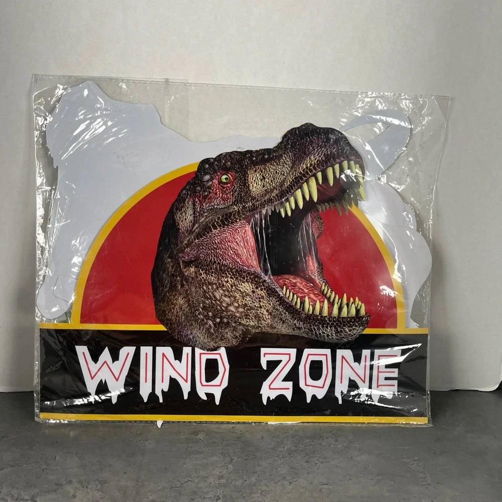 Jurassic T Rex Wind Zone Halloween Car Decorations Kit New‎ Sealed